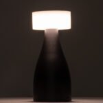 GloboStar® DOLLY 76470 Επαναφορτιζόμενο Επιτραπέζιο Φωτιστικό Πορτατίφ LED 1.5W 105lm 120° DC 5V IP44 CCT Ultra Θερμό 1500K - Φυσικό Λευκό 4500K - Ψυχρό Λευκό 6000K Dimmable Χρυσό & Λευκό Πλαστικό - Μ9 x Π9 x Υ21cm - 2 Χρόνια Εγγύηση - Image 10