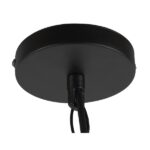 GLOBOSTAR® LINDELL 10001110 Vintage Κρεμαστό Φωτιστικό Οροφής με Ντουί 1 x E14 AC 220-240V IP20 - Μπεζ & Μαύρο - Μ18 x Π18 x Υ33cm - Image 13