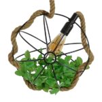 GLOBOSTAR® BRADLEY 10001328 Vintage Κρεμαστό Φωτιστικό Οροφής με Ντουί 1 x E27 AC 220-240V IP20 - Πολύχρωμο - Μ33 x Π33 x Υ33cm - Image 9