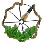 GLOBOSTAR® BRADLEY 10001329 Vintage Κρεμαστό Φωτιστικό Οροφής με Ντουί 1 x E27 AC 220-240V IP20 - Πολύχρωμο - Μ42 x Π42 x Υ42cm - Image 8