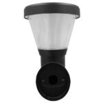 GLOBOSTAR® SOLARTIS 12126 Φωτιστικό Κολωνάκι Κήπου LED 10W 1000lm 180° με Ενσωματωμένο Φωτοβολταϊκό Panel 6V 5W & Επαναφορτιζόμενη Μπαταρία Li-ion 3.2V 6000mAh με Αισθητήρα Ημέρας-Νύχτας Αδιάβροχο IP65 Ψυχρό Λευκό 6000K - Γκρι Ανθρακί - Μ24 x Π32 x Υ28cm - 2 Χρόνια Εγγύηση - Image 6