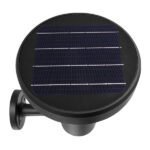 GLOBOSTAR® SOLARTIS 12126 Φωτιστικό Κολωνάκι Κήπου LED 10W 1000lm 180° με Ενσωματωμένο Φωτοβολταϊκό Panel 6V 5W & Επαναφορτιζόμενη Μπαταρία Li-ion 3.2V 6000mAh με Αισθητήρα Ημέρας-Νύχτας Αδιάβροχο IP65 Ψυχρό Λευκό 6000K - Γκρι Ανθρακί - Μ24 x Π32 x Υ28cm - 2 Χρόνια Εγγύηση - Image 7