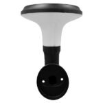 GLOBOSTAR® SOLARTIS 12129 Φωτιστικό Κολωνάκι Κήπου LED 10W 1000lm 180° με Ενσωματωμένο Φωτοβολταϊκό Panel 6V 5W & Επαναφορτιζόμενη Μπαταρία Li-ion 3.2V 6000mAh με Αισθητήρα Ημέρας-Νύχτας Αδιάβροχο IP65 Ψυχρό Λευκό 6000K - Γκρι Ανθρακί - Μ26 x Π33 x Υ28cm - 2 Χρόνια Εγγύηση - Image 6