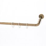 Γωνιακός Βραχίονας Ντους 90x90cm GREKON No1270, Αντικέ