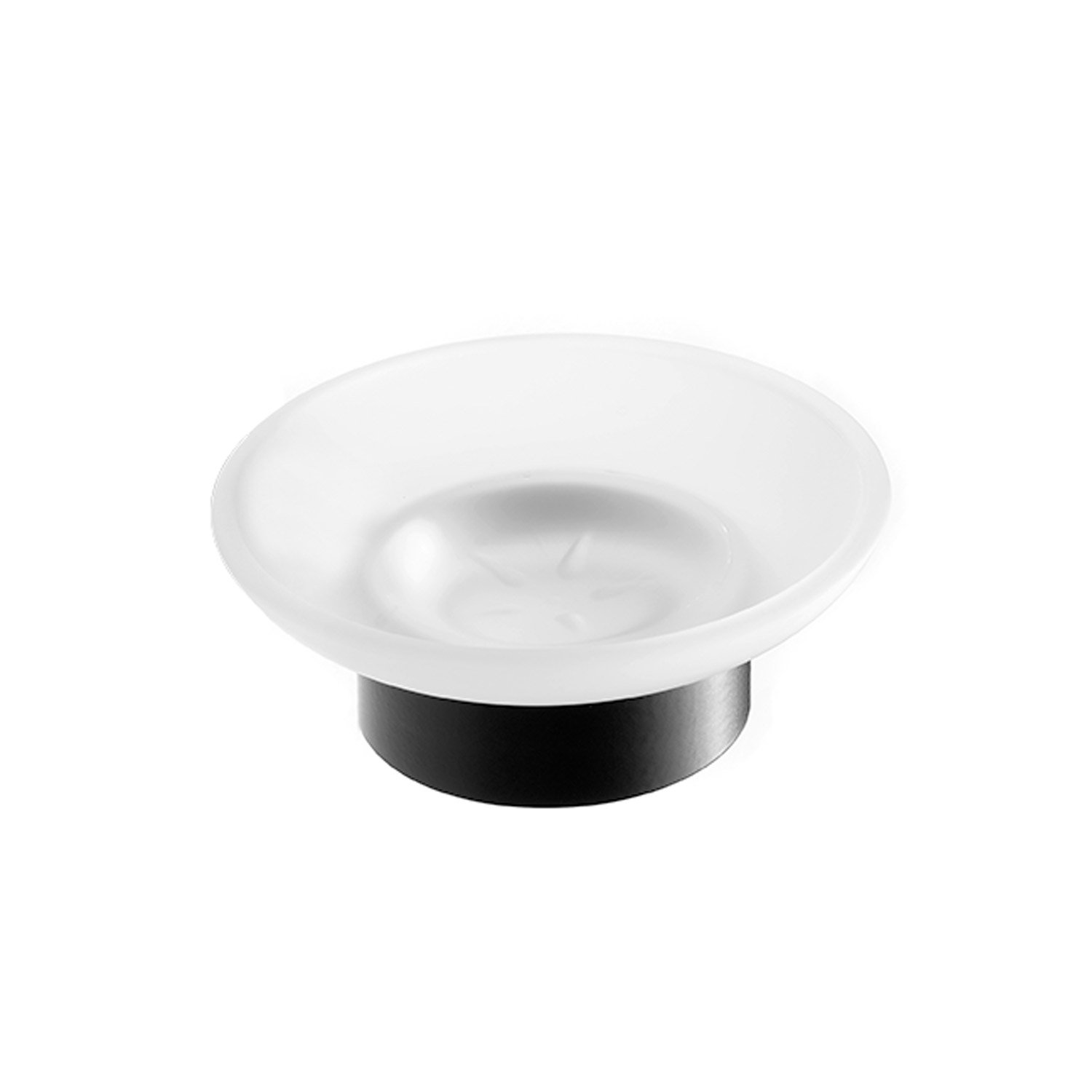 139155_1 Σαπουνοθήκη επιτράπ. UNO 1391 55 Μαύρη ματ KARAG - Image 1