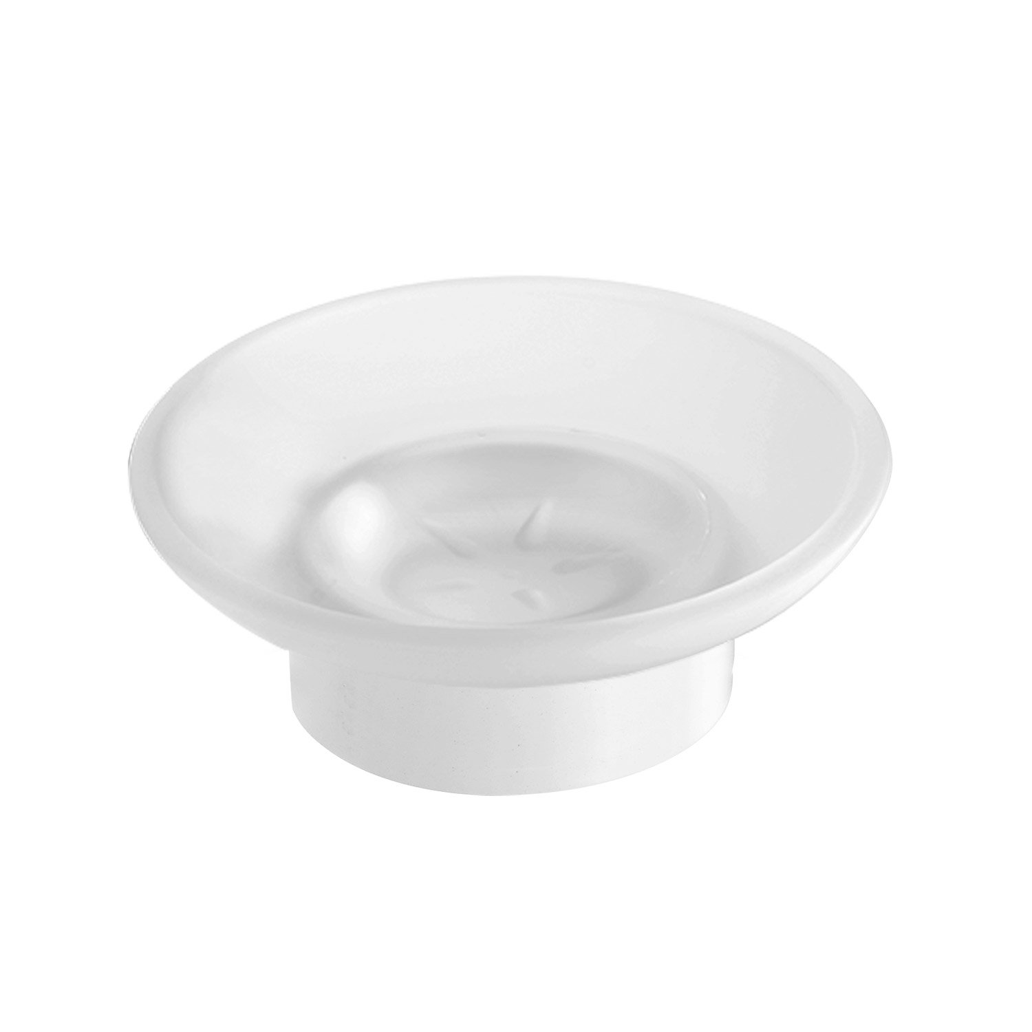 139166_1 Σαπουνοθήκη επιτράπ. UNO 1391 66 Λευκή ματ KARAG - Image 1