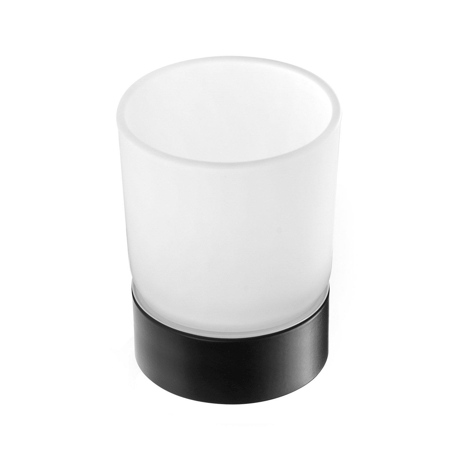 159155_1 Ποτηροθήκη επιτραπ. UNO 1591 55 Μαύρη ματ KARAG - Image 1