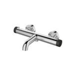 Θερμοστατική μπαταρία λουτρού JOAN Marmo Nero 29903-2-624A-MN KARAG