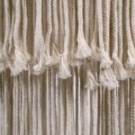 GLOBOSTAR® ZAMBIA 36208 Boho Κρεμαστό Φωτιστικό Οροφής με Ντουί 1 x E27 AC 220-240V IP20 - Μπεζ - Μ30 x Π30 x Υ60cm - Image 8