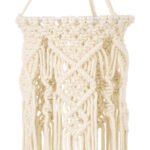 GLOBOSTAR® BAHRI 36211 Boho Κρεμαστό Φωτιστικό Οροφής με Ντουί 1 x E27 AC 220-240V IP20 - Μπεζ - Μ20 x Π20 x Υ65cm - Image 6