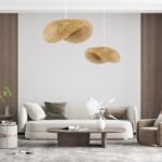 GLOBOSTAR® MEXICO 00719 Boho Κρεμαστό Φωτιστικό Οροφής με Ντουί 1 x E27 AC 220-240V IP20 - Μπεζ - Μ65 x Π46 x Υ30cm - Image 11