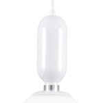 GLOBOSTAR® MAVERICK 00944 Μοντέρνο Κρεμαστό Φωτιστικό Οροφής με Ντουί 1 x E27 AC 220-240V IP20 - Λευκό - Μ15 x Π15 x Υ33cm - Image 7