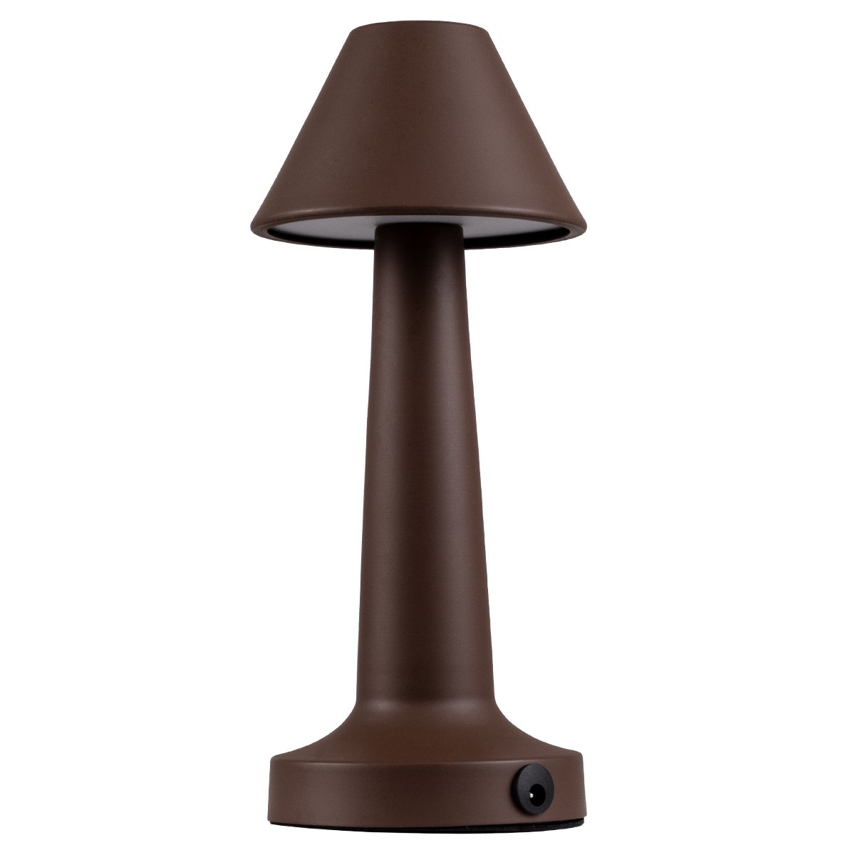 488f3f_76518_0 GloboStar® MOLLY 76519 Επαναφορτιζόμενο Επιτραπέζιο Φωτιστικό Πορτατίφ LED 1.5W 105lm 120° DC 5V IP44 Θερμό Λευκό 2700K Dimmable Καφέ Αλουμίνιο - Μ10 x Π10 x Υ23cm - 2 Xρόνια Εγγύηση - Image 1