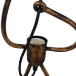 GLOBOSTAR® FIGURE 10001653 Παιδικό Κρεμαστό Φωτιστικό Οροφής με Ντουί 1 x E27 AC 220-240V IP20 - Χάλκινο - Μ20 x Π20 x Υ40cm - Image 4