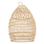 GLOBOSTAR® TAHITI 00710 Boho Κρεμαστό Φωτιστικό Οροφής με Ντουί 1 x E27 AC 220-240V IP20 - Μπεζ - Μ38 x Π38 x Υ50cm - Image 2