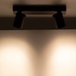 GLOBOSTAR® LEONARDO 60346 Μοντέρνο Φωτιστικό Οροφής LED 20W 2400lm 60° AC 220-240V IP20 Φυσικό Λευκό 4500K - Bridgelux COB - Μαύρο - Μ32 x Π7 x Υ11.8cm - 5 Χρόνια Εγγύηση - Image 11