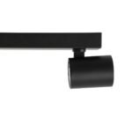 GLOBOSTAR® LEONARDO 60346 Μοντέρνο Φωτιστικό Οροφής LED 20W 2400lm 60° AC 220-240V IP20 Φυσικό Λευκό 4500K - Bridgelux COB - Μαύρο - Μ32 x Π7 x Υ11.8cm - 5 Χρόνια Εγγύηση - Image 8