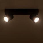 GLOBOSTAR® LEONARDO 60346 Μοντέρνο Φωτιστικό Οροφής LED 20W 2400lm 60° AC 220-240V IP20 Φυσικό Λευκό 4500K - Bridgelux COB - Μαύρο - Μ32 x Π7 x Υ11.8cm - 5 Χρόνια Εγγύηση - Image 10