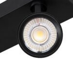 GLOBOSTAR® LEONARDO 60348 Μοντέρνο Φωτιστικό Οροφής LED 30W 3600lm 60° AC 220-240V IP20 Φυσικό Λευκό 4500K - Bridgelux COB - Μαύρο - Μ52 x Π7 x Υ11.8cm - 5 Χρόνια Εγγύηση - Image 9