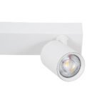 GLOBOSTAR® LEONARDO 60349 Μοντέρνο Φωτιστικό Οροφής LED 30W 3600lm 60° AC 220-240V IP20 Φυσικό Λευκό 4500K - Bridgelux COB - Λευκό - Μ52 x Π7 x Υ11.8cm - 5 Χρόνια Εγγύηση - Image 5