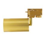 GLOBOSTAR® LEO 60357 Κινούμενο Φωτιστικό Σποτ Ράγας με Ντουί 1 x GU10 AC 220-240V IP20 - Χρυσό Πλατίνα - Μ6 x Π6 x Υ19cm - Image 4