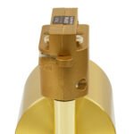 GLOBOSTAR® LEO 60357 Κινούμενο Φωτιστικό Σποτ Ράγας με Ντουί 1 x GU10 AC 220-240V IP20 - Χρυσό Πλατίνα - Μ6 x Π6 x Υ19cm - Image 9