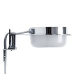 GLOBOSTAR® KIARA 60402 Μοντέρνο Φωτιστικό Τοίχου - Απλίκα Καθρέπτη Μπάνιου LED 5W 560lm 120° AC 220-240V IP44 Φυσικό Λευκό 4500K - Lumileds SMD Chip & TÜV SÜD Driver - Νίκελ Χρώμιο & Λευκό - Μ10 x Π13 x Υ3cm - 3 Χρόνια Εγγύηση - Image 8