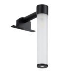 GLOBOSTAR® ELSA 60404 Μοντέρνο Φωτιστικό Τοίχου - Απλίκα Καθρέπτη Μπάνιου με Ντουί 1 x G9 AC 220-240V IP44 - Μαύρο Ματ & Λευκό - Μ3.5 x Π13.5 x Υ20cm - Image 3