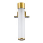 GLOBOSTAR® ELSA 60405 Μοντέρνο Φωτιστικό Τοίχου - Απλίκα Καθρέπτη Μπάνιου με Ντουί 1 x G9 AC 220-240V IP44 - Χρυσό & Λευκό - Μ3.5 x Π13.5 x Υ20cm - Image 7