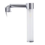 GLOBOSTAR® ELSA 60406 Μοντέρνο Φωτιστικό Τοίχου - Απλίκα Καθρέπτη Μπάνιου με Ντουί 1 x G9 AC 220-240V IP44 - Νίκελ Χρώμιο & Λευκό - Μ3.5 x Π13.5 x Υ20cm - Image 8