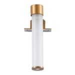 GLOBOSTAR® ELSA 60407 Μοντέρνο Φωτιστικό Τοίχου - Απλίκα Καθρέπτη Μπάνιου με Ντουί 1 x G9 AC 220-240V IP44 - Χάλκινο & Λευκό - Μ3.5 x Π13.5 x Υ20cm - Image 7