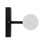 GLOBOSTAR® ANAIS 60408 Μοντέρνο Φωτιστικό Τοίχου - Απλίκα Καθρέπτη Μπάνιου με Ντουί 2 x G9 AC 220-240V IP44 - Μαύρο Ματ & Λευκό - Μ34 x Π12 x Υ11cm - Image 8