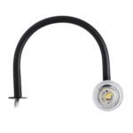 GLOBOSTAR® FLORA 60412 Μοντέρνο Φωτιστικό Τοίχου - Απλίκα Καθρέπτη Μπάνιου με Ντουί 2 x G9 AC 220-240V IP44 - Μαύρο Ματ & Λευκό - Μ31 x Π13 x Υ12cm - Image 6