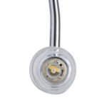 GLOBOSTAR® PAOLA 60418 Μοντέρνο Φωτιστικό Τοίχου - Απλίκα Καθρέπτη Μπάνιου με Ντουί 2 x G9 AC 220-240V IP44 - Ασημί & Λευκό - Μ31 x Π16 x Υ15cm - Image 7