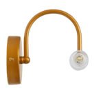 GLOBOSTAR® PAOLA 60419 Μοντέρνο Φωτιστικό Τοίχου - Απλίκα Καθρέπτη Μπάνιου με Ντουί 2 x G9 AC 220-240V IP44 - Χάλκινο & Λευκό - Μ31 x Π16 x Υ15cm - Image 6