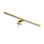 GLOBOSTAR® NINA 60421 Μοντέρνο Φωτιστικό Τοίχου - Απλίκα Καθρέπτη Μπάνιου LED 12W 1400lm 120° AC 220-240V IP44 Φυσικό Λευκό 4500K - Lumileds SMD Chip & TÜV SÜD Driver - Χρυσό - Μ60 x Π10.5 x Υ4cm - 3 Χρόνια Εγγύηση - Image 5