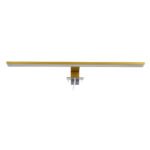 GLOBOSTAR® NINA 60421 Μοντέρνο Φωτιστικό Τοίχου - Απλίκα Καθρέπτη Μπάνιου LED 12W 1400lm 120° AC 220-240V IP44 Φυσικό Λευκό 4500K - Lumileds SMD Chip & TÜV SÜD Driver - Χρυσό - Μ60 x Π10.5 x Υ4cm - 3 Χρόνια Εγγύηση - Image 7