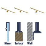 GLOBOSTAR® NINA 60421 Μοντέρνο Φωτιστικό Τοίχου - Απλίκα Καθρέπτη Μπάνιου LED 12W 1400lm 120° AC 220-240V IP44 Φυσικό Λευκό 4500K - Lumileds SMD Chip & TÜV SÜD Driver - Χρυσό - Μ60 x Π10.5 x Υ4cm - 3 Χρόνια Εγγύηση - Image 9