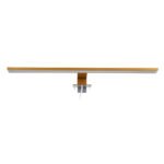 GLOBOSTAR® NINA 60423 Μοντέρνο Φωτιστικό Τοίχου - Απλίκα Καθρέπτη Μπάνιου LED 12W 1400lm 120° AC 220-240V IP44 Φυσικό Λευκό 4500K - Lumileds SMD Chip & TÜV SÜD Driver - Χρυσό Βούρτσας - Μ60 x Π10.5 x Υ4cm - 3 Χρόνια Εγγύηση - Image 7