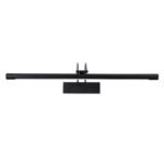 GLOBOSTAR® LAURA 60424 Μοντέρνο Φωτιστικό Τοίχου - Απλίκα Καθρέπτη Μπάνιου LED 12W 1400lm 120° AC 220-240V IP44 Φυσικό Λευκό 4500K - Lumileds SMD Chip & TÜV SÜD Driver - Μαύρο Ματ - Μ60 x Π27 x Υ13cm - 3 Χρόνια Εγγύηση - Image 5