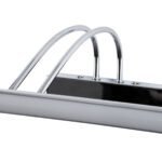 GLOBOSTAR® LAURA 60426 Μοντέρνο Φωτιστικό Τοίχου - Απλίκα Καθρέπτη Μπάνιου LED 12W 1400lm 120° AC 220-240V IP44 Φυσικό Λευκό 4500K - Lumileds SMD Chip & TÜV SÜD Driver - Ασημί - Μ60 x Π27 x Υ13cm - 3 Χρόνια Εγγύηση - Image 9