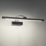 GLOBOSTAR® LAURA 60426 Μοντέρνο Φωτιστικό Τοίχου - Απλίκα Καθρέπτη Μπάνιου LED 12W 1400lm 120° AC 220-240V IP44 Φυσικό Λευκό 4500K - Lumileds SMD Chip & TÜV SÜD Driver - Ασημί - Μ60 x Π27 x Υ13cm - 3 Χρόνια Εγγύηση - Image 10