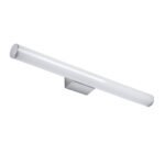 GLOBOSTAR® MABEL 60430 Μοντέρνο Φωτιστικό Τοίχου - Απλίκα Καθρέπτη Μπάνιου LED 12W 1400lm 240° AC 220-240V IP44 Φυσικό Λευκό 4500K - Lumileds SMD Chip & TÜV SÜD Driver - Νίκελ Χρώμιο - Μ60 x Π10 x Υ5cm - 3 Χρόνια Εγγύηση - Image 3