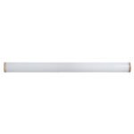 GLOBOSTAR® MABEL 60431 Μοντέρνο Φωτιστικό Τοίχου - Απλίκα Καθρέπτη Μπάνιου LED 12W 1400lm 270° AC 220-240V IP44 Φυσικό Λευκό 4500K - Lumileds SMD Chip & TÜV SÜD Driver - Χάλκινο & Λευκό - Μ60 x Π10 x Υ5cm - 3 Χρόνια Εγγύηση - Image 5