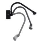 GLOBOSTAR® MIRA 60432 Μοντέρνο Φωτιστικό Τοίχου - Απλίκα Καθρέπτη Μπάνιου LED 12W 1400lm 120° AC 220-240V IP44 Φυσικό Λευκό 4500K - Lumileds SMD Chip & TÜV SÜD Driver - Μαύρο Ματ - Μ60 x Π20 x Υ13cm - 3 Χρόνια Εγγύηση - Image 6