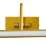 GLOBOSTAR® MIRA 60433 Μοντέρνο Φωτιστικό Τοίχου - Απλίκα Καθρέπτη Μπάνιου LED 12W 1400lm 120° AC 220-240V IP44 Φυσικό Λευκό 4500K - Lumileds SMD Chip & TÜV SÜD Driver - Χρυσό - Μ60 x Π20 x Υ13cm - 3 Χρόνια Εγγύηση - Image 8