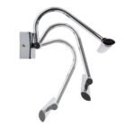 GLOBOSTAR® MIRA 60434 Μοντέρνο Φωτιστικό Τοίχου - Απλίκα Καθρέπτη Μπάνιου LED 12W 1400lm 120° AC 220-240V IP44 Φυσικό Λευκό 4500K - Lumileds SMD Chip & TÜV SÜD Driver - Νίκελ Χρώμιο - Μ60 x Π20 x Υ13cm - 3 Χρόνια Εγγύηση - Image 6