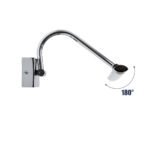 GLOBOSTAR® MIRA 60434 Μοντέρνο Φωτιστικό Τοίχου - Απλίκα Καθρέπτη Μπάνιου LED 12W 1400lm 120° AC 220-240V IP44 Φυσικό Λευκό 4500K - Lumileds SMD Chip & TÜV SÜD Driver - Νίκελ Χρώμιο - Μ60 x Π20 x Υ13cm - 3 Χρόνια Εγγύηση - Image 7