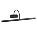 GLOBOSTAR® TROIS 60436 Μοντέρνο Φωτιστικό Τοίχου - Απλίκα Καθρέπτη Μπάνιου LED 12W 1400lm 120° AC 220-240V IP44 Φυσικό Λευκό 4500K - Lumileds SMD Chip & TÜV SÜD Driver - Μαύρο Ματ - Μ60 x Π24 x Υ18cm - 3 Χρόνια Εγγύηση - Image 3