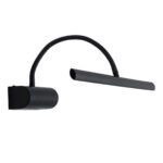 GLOBOSTAR® TROIS 60436 Μοντέρνο Φωτιστικό Τοίχου - Απλίκα Καθρέπτη Μπάνιου LED 12W 1400lm 120° AC 220-240V IP44 Φυσικό Λευκό 4500K - Lumileds SMD Chip & TÜV SÜD Driver - Μαύρο Ματ - Μ60 x Π24 x Υ18cm - 3 Χρόνια Εγγύηση - Image 4